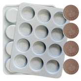 12 CAVITY COIN DIWALI SILICON MOULD